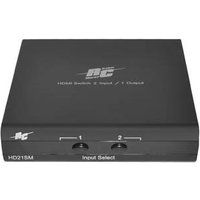 Real Cable HD-21SM - Video/audio-schakelaar - 2 x HDMI - desktop