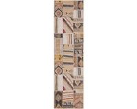 Safavieh Tapijtloper Leighton Taupe 69 x 244 cm