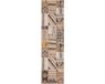 Safavieh Tapijtloper Leighton Taupe 69 x 244 cm