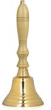 MC-Sell GmbH Couteau de table en laiton avec manche en bois 29 cm