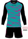 Givova Kit Fluo Orange-Noir Orange - XL