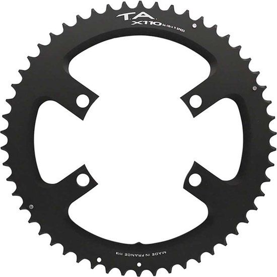 Spécialités P2R / Proconcept 2 Roues Specialites Ta Exterior Kettingblad Zwart 51t