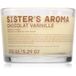 Sister's Aroma Chocolat Vannille Scented Candles 150 gr