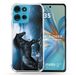 Cokitec Motorola G75 5G Animal Paard Zwart