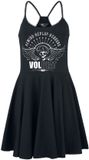 Volbeat Skull Wings Dames Midi-jurk - zwart - M