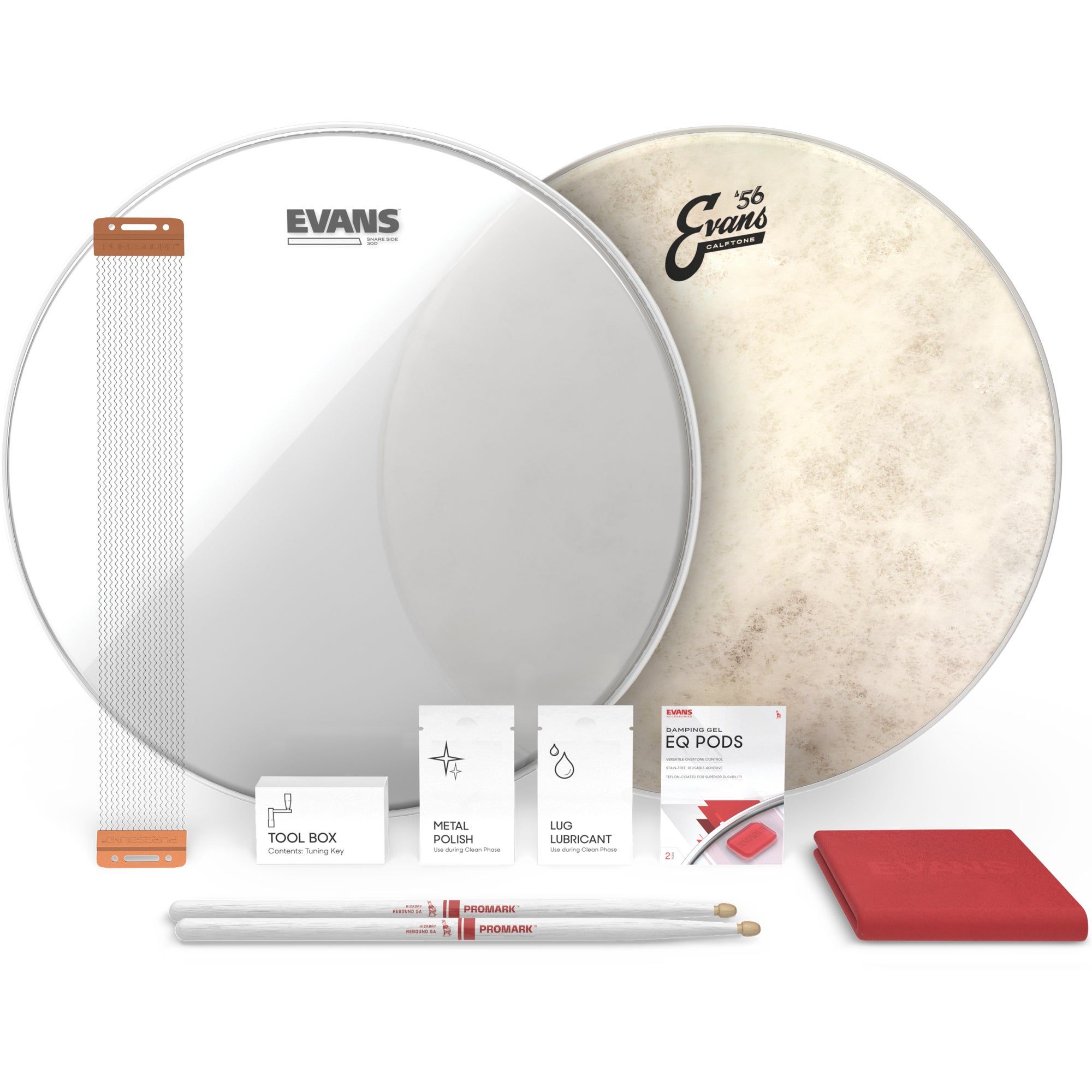 Evans Calftone Snare Tune Up Kit 14 inch