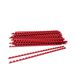 Spiraal 6 mm A4 21ringen rood Conf. 100 stuks.