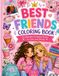 Best friend's colouring book: Cute Bestie Moments for Relaxing Coloring Fun