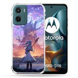Cokitec Motorola G05 / E15 Manga Frieren Versterkte hoes