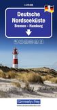 Kümmerly+Frey Hallwag Kümmerly+Frey AG Regional Map - Germany North Sea Coast / Bremen, Hamburg