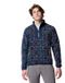 Columbia Sequoia Grove™ Printed Fleece Met Volledige Rits Blauw L Man