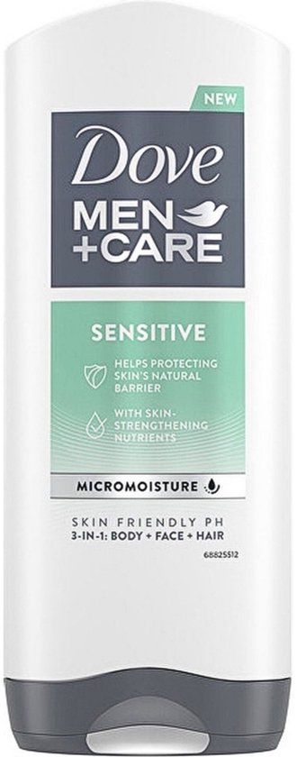 Dove Men+Care 3-in-1 Shower Gel Sensitive 400 ml