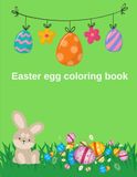 Easter egg coloring book