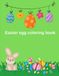 Easter egg coloring book