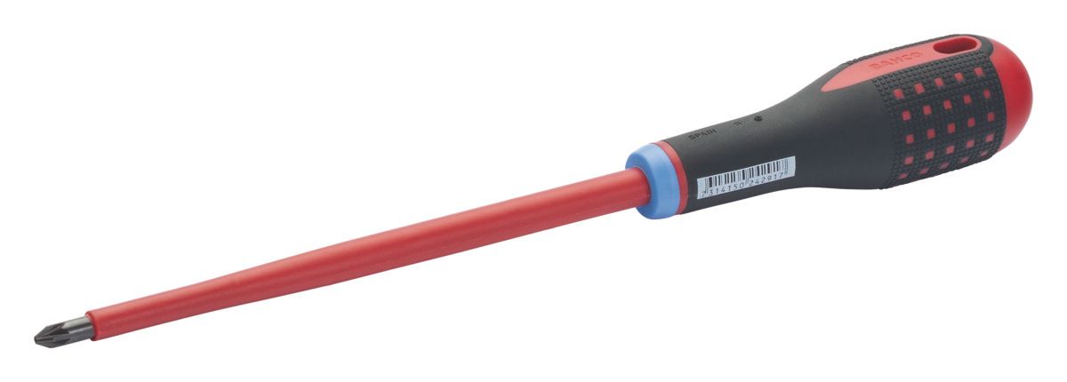 Bahco Schroevendraaier ERGO™ | geïsoleerd | VDE | driecomponentengreep | Pozidriv | PZ1 x 20 mm x 80 mm - BE-8811S