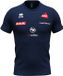 Errea ERREÀ SPORT S.p.A. T-shirt Frankrijk Coven 2026/27 Blauw Melange Maat S