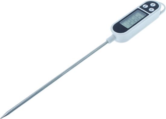 Keukenthermometer, digitaal lcd-display, thermometer BBQ vlees vloeistof