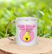 Bellatio Decorations Cadeau koffie/thee mok voor Oma - goud - toffe Oma - keramiek - 300 ml