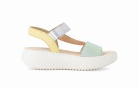 Gabor 64.593.13 - Sandales à plateforme femme - Multicolore - Cuir - Taille 37