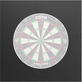 KOTO darts – 4PCS. Dart Surround Zwart - Vierkant - Dartbord Surround Ring - EVA - Economisch & Duurzaam - Beschermd Muren & Dartpunten