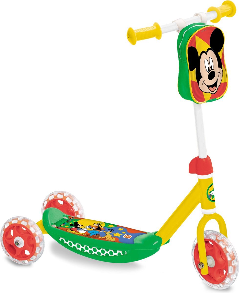 Mondo Mickey Kinderstep met 3 Wielen