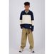 Vingino rechtvallende polo - donkerblauw/offwhite