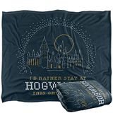 HARRY POTTER EN DE DEATHLY HALLOWS DEEL 2 Silky Touch Super Zachte Sprei Deken 152 x 127 cm