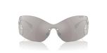 Swarovski SK 7020 Lunettes de soleil femme œil de chat argent 34mm