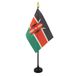 AZ FLAG Tafelvlag Kenia 15x10 cm