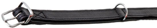FLAMINGO Hondenhalsband Rondo - Zwart - 42 cm x 18 mm zwart