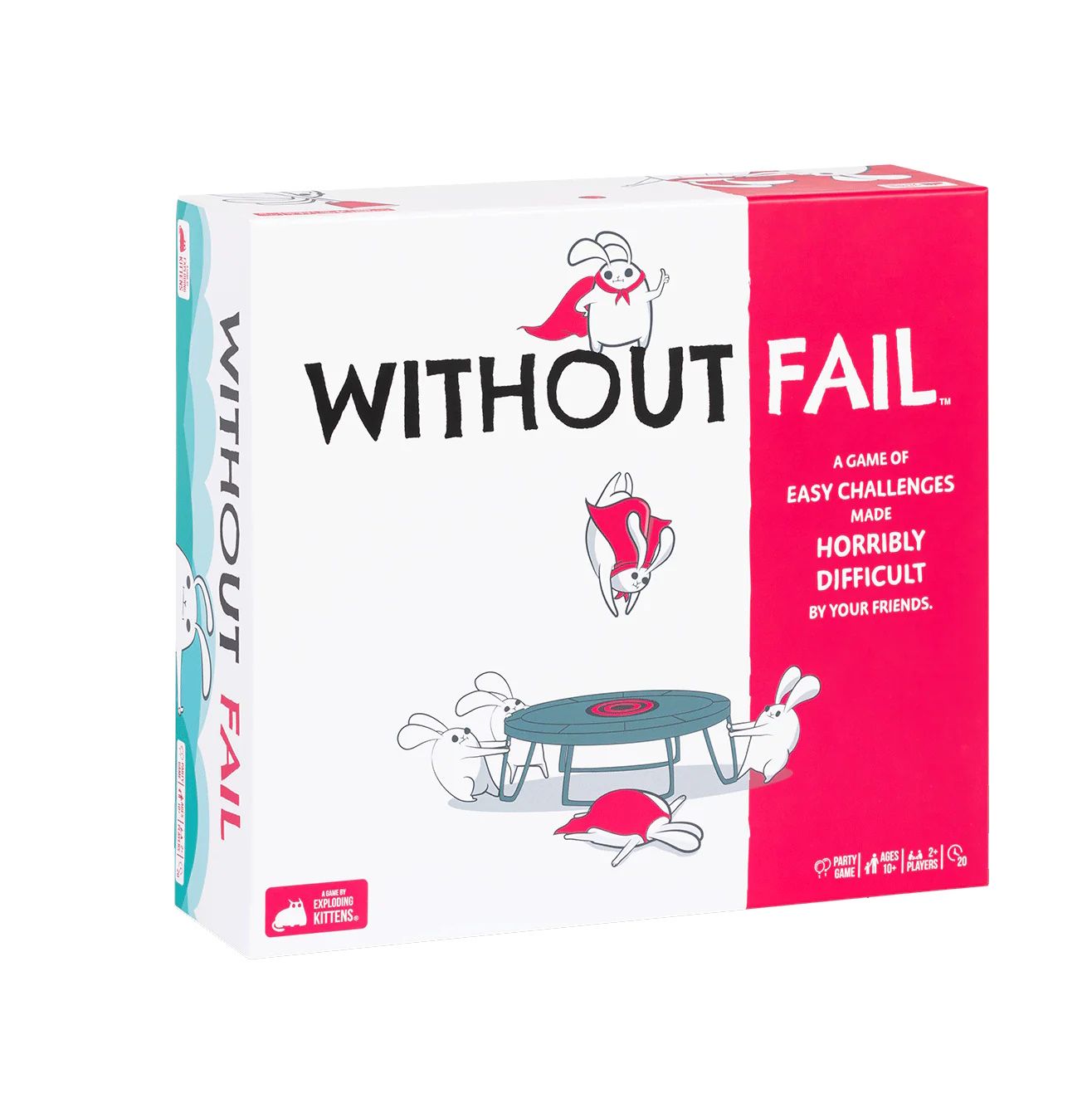 Exploding Kittens Without Fail - Kaartspel - 0810083044279