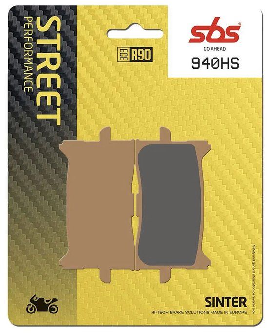 Sbs Racing Hi-tech 940hs Gesinterde Remblokken Goud