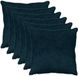 vidaXL Kussensloop Marineblauw 65 x 65 cm (6 stuks)