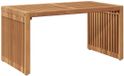 VidaXL Tuin bijzettafel bruin 70 x 37,5 x 35,5 cm massief teakhout