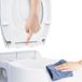 Ram Wit Quick Release Softclose toiletbril met scharnieren, badkamerschaal, zitting, ABS toiletbril
