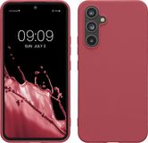 kwmobile Samsung Galaxy A54 5G hoesje - Back cover - TPU - Donkerroze