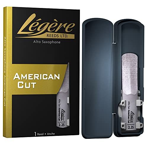 Legere Classic Légère Reeds - Alto Saxophone Reed, American Cut, Strength 2.25 (ASA2.25) - Premium Synthetic Woodwind Reed