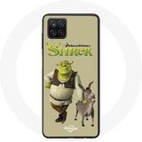 Maniacase Hoesje voor Samsung Galaxy A22 4G Shrek en de ezel film