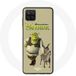 Maniacase Hoesje voor Samsung Galaxy A22 4G Shrek en de ezel film