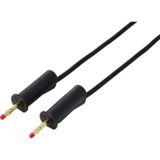 VOLTCRAFT MSB-132 2m schwarz Meetsnoer 4mm-stekker 4mm-stekker 2 m Zwart 1 stuk(s)