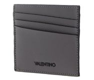 VALENTINO Leren Kaarthouder Chico Wallet Fango Grijs