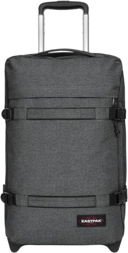 Eastpak Transit'r S Reiskoffer / Wieltas - Black Denim - 42L - Handbagage