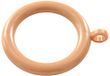 Bulk Hardware bh05950 kunststof gordijnstang ringen met vaste oog, binnendiameter 28 mm, buitendiameter 40 mm – lichtbruin, 25 stuks