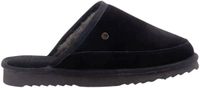 Warmbat Cowra Suede Heren Sloffen - Zwart
