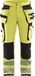 Blaklader High Visibility Werkbroek 1997 met 4-Weg Stretch High Vis Geel/Zwart - Maat 150