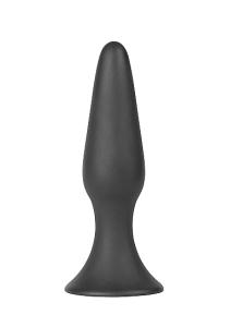 Shots Media Silky Buttplug Medium Black