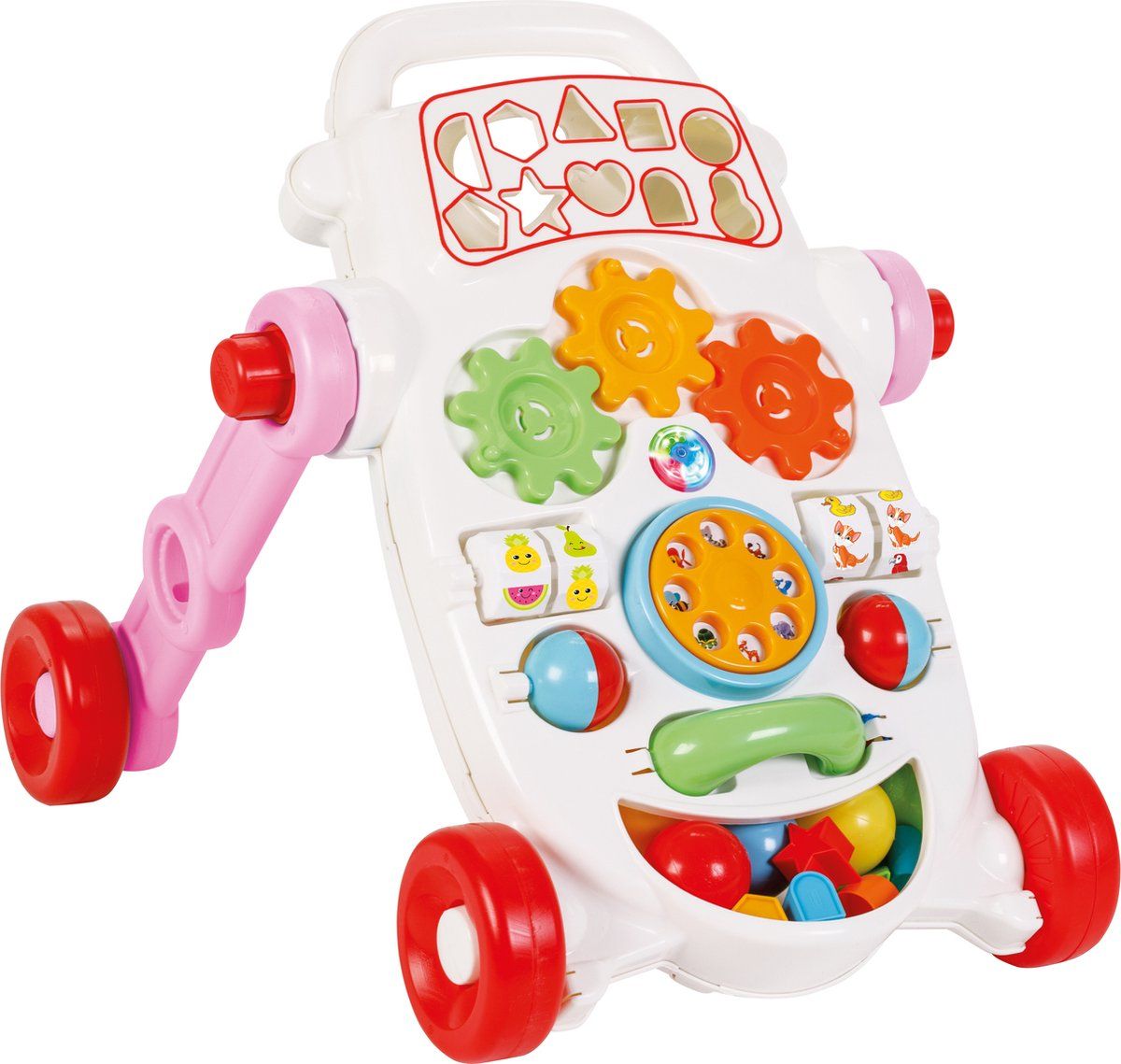 Pilsan My First Walker Roze Loopwagen 07 539