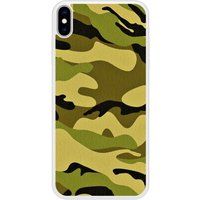 iPhone XS Max Camouflage bedrukt siliconen hoesje