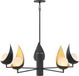 Lisa McDennon by Hinkley LED Kroonluchter | 3W 3000K 1500Lm 830 | Dimbaar | Matte Black & Gold
