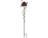 Clayre & Eef Tuinsteker 27x24x147 cm Rood Metaal
